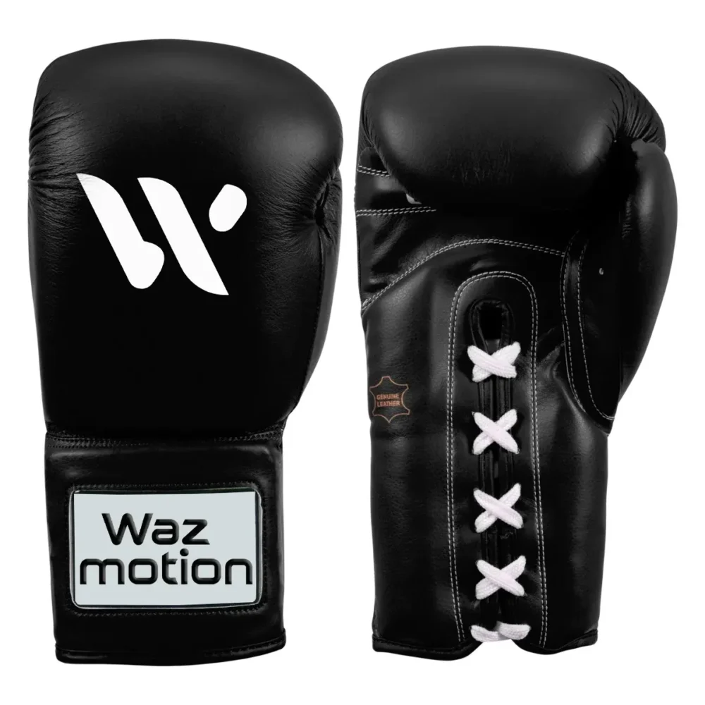 Customized Lace-Up Boxing Gloves
