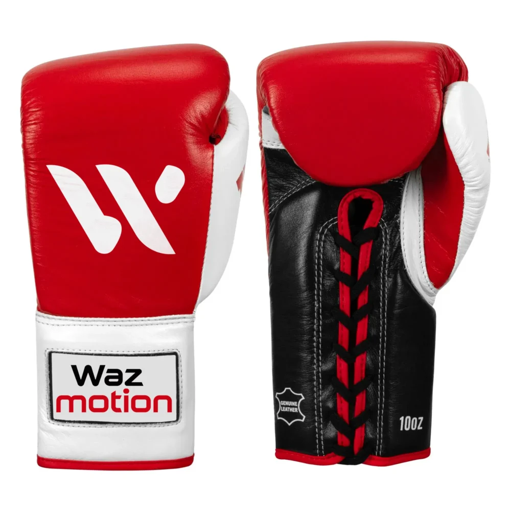 Customized Lace-Up Boxing Gloves