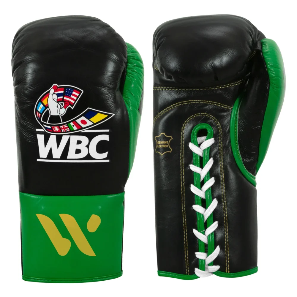 Customized Lace-Up Boxing Gloves