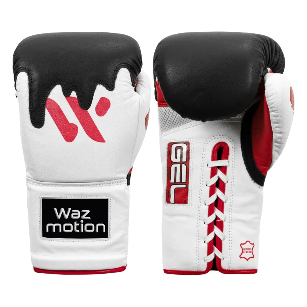 Customized Lace-Up Boxing Gloves